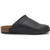 Scholl Cork PRO Clog, Scarpe per Professionisti Sanitari Unisex-Adulto, Nero, 35 EU