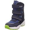 Superfit Culusuk 2.0 - Stivali da neve Gore-Tex con imbottitura calda, 8020, 27 EU, colore: Blu/Verde chiaro, Blu Verde Chiaro 8020, 27 EU Larga