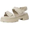 Tamaris 1-1-28273-38, Sandali con Zeppa Donna, Kaki Pallido, 39 EU