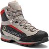 GARSPORT FALORIA Mid WP, Scarpa da Trekking Donna, Perla/Rosso, 41 EU