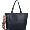 TOM TAILOR Palina, Borsa Shopper Donna, Blu (Dark Blue), 42x15x29
