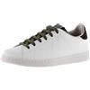 victoria 1125296-WOMEN Sneaker Tenis Effetto Pelle & Tacco con Stampa Leopardata & Logo FUSTELLATO a Collo Basso Donna Kaki 35