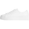 Calvin Klein Donna Vulc Flatform Low MG Lth Yw0yw01771 Calze, Bianco Triplo Luminoso Bianco, 42 EU