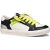 Geox J GISLI Girl A - Scarpe da Ginnastica Bambina, White/Black,