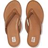 Fitflop Gracie Leather Flip-flops, Sandali bassi Donna, Light Tan Eo8 592, 36 EU
