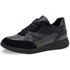 Geox Scarpe da Ginnastica da Donna D BULMYA, Nero, 38 EU, Nero, 38 EU