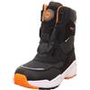 Superfit Culusuk 2.0 Warm Gefütterte Gore-Tex, Stivali da Neve, Nero Arancione 0010, 33 EU Larga