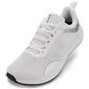 WHITIN Scarpe da Corsa Zero Drop da Uomo + Punta Larga, Bianco, Taglia 40, Bianco, 41 EU