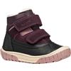 Geox B Omar Girl WPF, Stivale alla Caviglia Bimba 0-24, Black Dk Purple, 20 EU