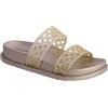 AMICHI Infradito Donna - Infradito Spiaggia e Piscina - Sandali Flip Flop in Gomma con Suola Antiscivolo e Leggero, oro, 41 EU Ancho