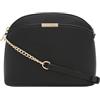 FashionPuzzle Borsa a tracolla in ecopelle con tracolla a catena