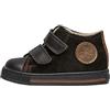 Falcotto Michael-Sneakers in Pelle e Suede, Nero 18