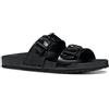 Geox D BRIONIA R M, Sandalo Piatto Donna, Black, 36 EU