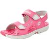 Timberland Moss Jump - Sandali unisex per bambini, con 2 cinturini, Rosa brillante, 39 EU
