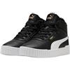PUMA Carina 3.0 Mid WTR PS, Sneaker, Black White, 30.5 EU