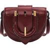 Fossil Donna, Micro Flap Crossbody Harwell in Pelle Laccata, Rossa
