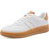 MARCO TOZZI Donna Sneaker Soletta Feel Me Morbida Fodera Interna Morbida alla Moda, Bianco (White Comb), 41 EU
