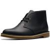 Clarks Shepton Mens Black Leather, 11