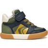 Geox B Gisli Boy, Scarpe da Ginnastica Bimbo 0-24, Military Navy, 20 EU