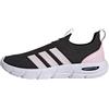 adidas Donna Cloudfoam Flex Sock Shoes, Core Black/Almost Pink/Clear Pink, 43 1/3 EU