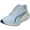 Puma Electrify Nitro 4 WnRoad - Scarpe da Corsa da Donna, Vetro Mare Grigio Indaco Scuro Echo, 37 EU