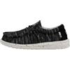HEYDUDE Hey Dude Scarpe da Ragazzo Wally Youth Stretch Moc Toe, Nero, 32 EU