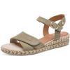 Jana Damen Wedge/Plat Sand Multiadj+Vegan, Sandali con Zeppa Donna