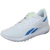 Reebok Men's Flexagon Force 4 Sneaker, Footwear White Kinetic Blue Digital Lime, 45.5 EU