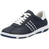 Rieker Scarpe Stringate da Donna, 42408, Blu, 42 EU, Blu, 42 EU