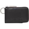 Calvin Klein Donna Porta Carte Embossed Logo Zip Cardholder con Zip, Nero (Ck Black), Taglia Unica