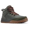 Columbia FAIRBANKS MID - Stivali da neve da uomo, 2024 Gravel Dark Moss, 40 EU