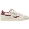 Reebok Unisex Club C Revenge Vintage Sneaker, VINTAGECHALK/Paperbianco/CLASSICBURGUNDRY, 39 EU