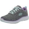 Skechers Flex Appeal 5.0, Scarpe da Ginnastica Donna, Gymt Grey Multi, 36 EU
