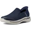 Skechers Gowalk Flex - Scarpe sportive/da passeggio da uomo, senza allacciatura, da infilare, casual, Navy, 7.5 X-Wide