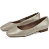 TOMS Briella, Ballerine Donna, Camoscio Metallico Champagne, 39 EU