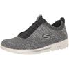 Skechers Go Walk Travel Donna - Radiant MoonSneaker, Nero e Bianco, 38.5 EU