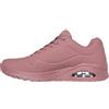 Skechers Uno Stand On Air, Scarpe da ginnastica Uomo, Ash Rose Durabuck Mesh, 41 EU