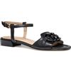 Geox D NEW ERAKLIA 15 D - Sandalo scorrevole Donna, Black,
