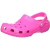 Crocs Unisex Adulto Classic Neon HL Clog Sabot, Pink Crush, 37/38 EU