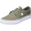 DC Shoes Trase-Scarpe da Uomo, Ginnastica, Bianco Oliva, 37.5 EU
