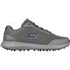 Skechers Elite 5 Range Relaxed Fit Waterproof Spikeless Golf Shoe, Scarpe da Ginnastica Uomo, Anthracite Navy Blue, 45 EU Larga