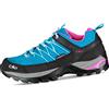 CMP Rigel Low Wmn Trekking Shoe Wp, Scarpe da trekking Donna, Hawaian-Acqua, 36 EU
