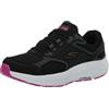 Skechers Scarpe da Ginnastica da Donna Go Run Consistent 2.0 Advantage, Nero Fucsia., 39 EU