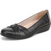 LifeStride Incredible Ballet Flat, Ballerine Donna, Nero, 41 EU