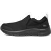 Skechers Go Walk Flex Impeccable II - Vai A Piedi Uomo, Black Textile,
