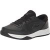 Skechers Sneakers Basse da Uomo Sunlite - Waltan, Nero e Bianco, 42 EU
