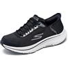 Skechers Uomo Go Run Consistent 2.0 Empowered Slip-in ALLENATRICE | Slip-in mani libere, soletta in memory foam raffreddata ad aria, ammortizzazione ultra leggera, tecnologia M-Strike