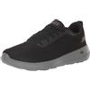 Skechers Go Walk Max Effort, Sneaker da Uomo, Nero/Grigio, 47.5 EU