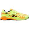 Reebok Sneaker Unisex Nano X5 Edge, Colore Lime/Nero, 40,5 EU