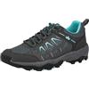 Lico Sierra, Scarpe da Arrampicata Basse, Donna, Grigio (Antracite/Turchese), 37 EU